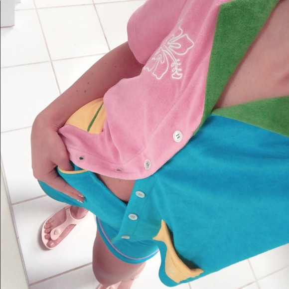 Terry Cloth Summer Set🐚🐌🌺 - Picture 4 of 8